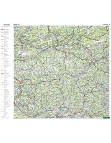 Styria - Steiermark - Stájerország térkép