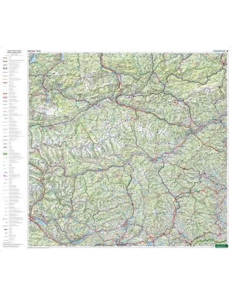 Styria - Steiermark - Stájerország térkép