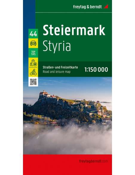 Styria - Steiermark - Stájerország térkép