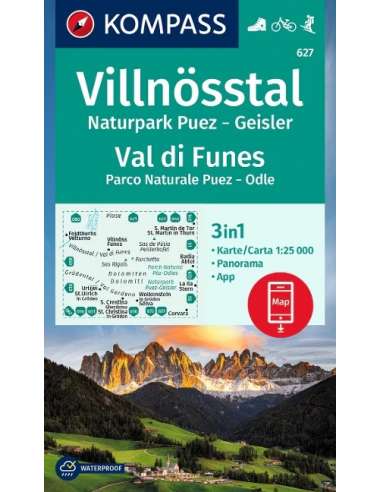 KK 627 Villnösstal - Val di Funes túra- és...
