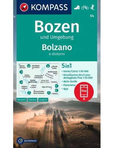 KK 54 Bozen - Bolzano túra, kerékpáros és sí...