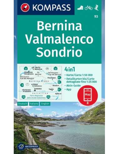 KK 93 Bernina - Valmalenco - Sondrio túra-,...