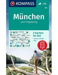 KK 184 München und Umgebung - München és környéke túra-...