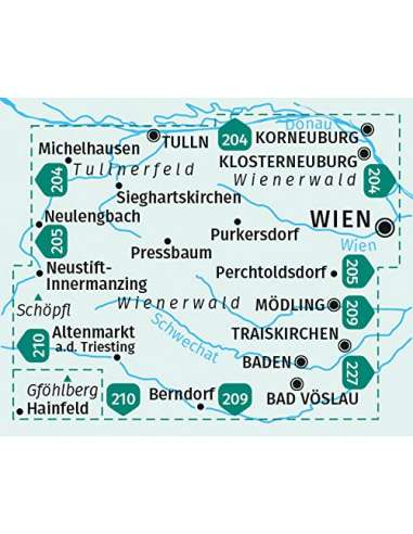 KK 208 Wienerwald - Bécsi erdő túra- és...