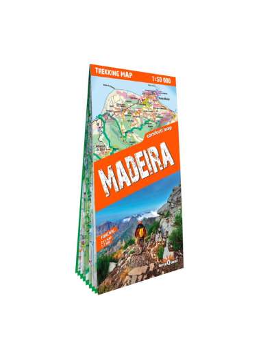Madeira trekking comfort! map turistatérkép