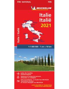 MN 735 Italy - Olaszország autótérkép 2024