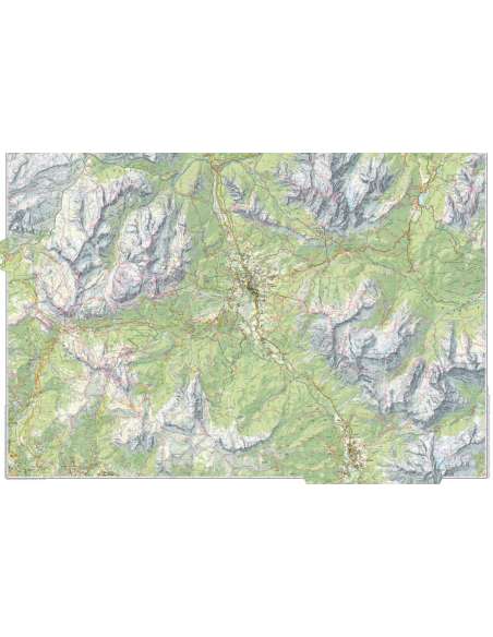 TO 003 Cortina d'Ampezzo e Dolomiti Ampezzane turistatérkép