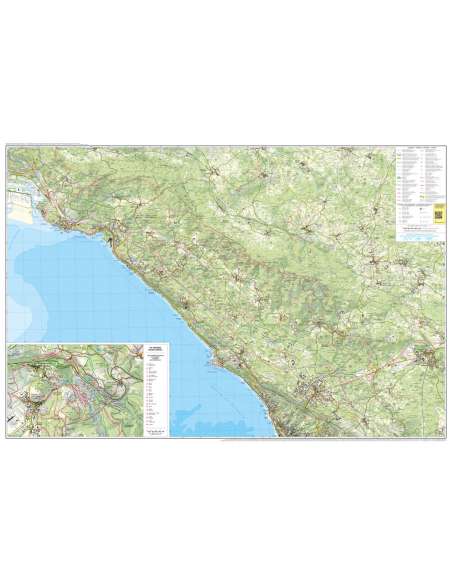 TO 047 Carso Triestino - Kras - Trieste - Skocjanske Jame - Trieszt környéke turistatérkép