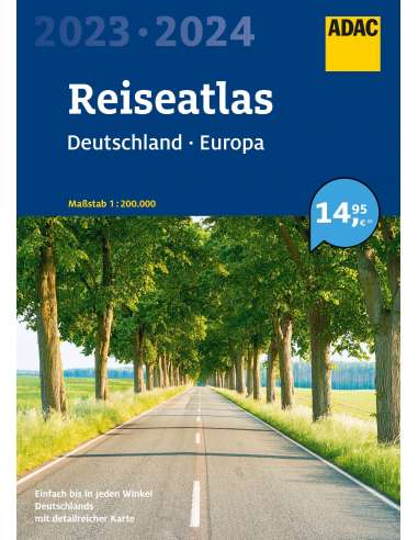 ADAC ReiseAtlas D/EU 2023/2024 - Deutschland -...