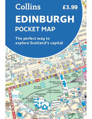 Edinburgh zsebtérkép