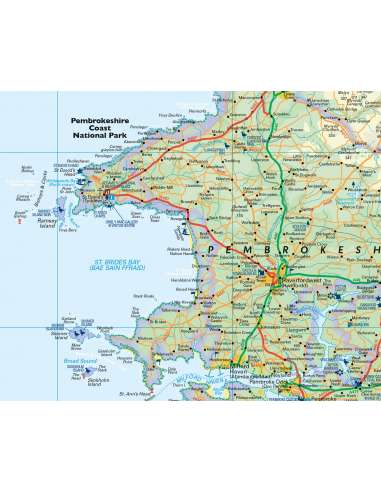 Wales Pocket Map - Wales zsebtérkép