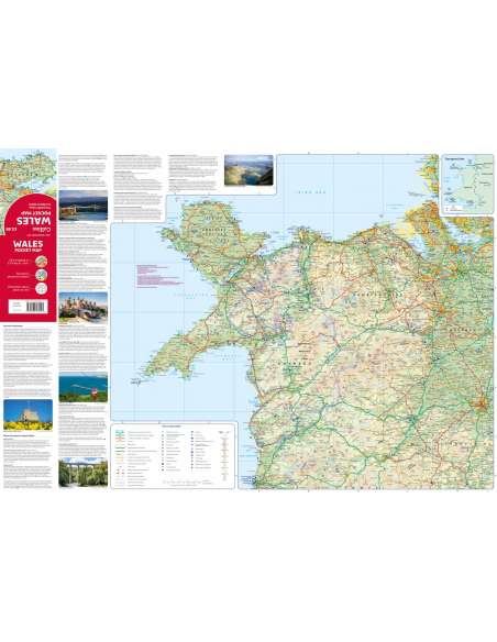 Wales Pocket Map - Wales zsebtérkép