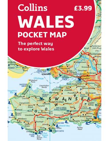 Wales Pocket Map - Wales zsebtérkép