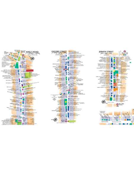 Discovering London Illustrated Map - London térkép