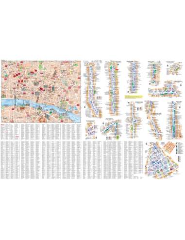 Discovering London Illustrated Map - London térkép