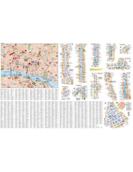 Discovering London Illustrated Map - London térkép