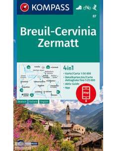 KK 87 Breuil-Cervinia - Zermatt túra-, sí-, kerékpáros...