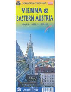 Vienna - Eastern Austria - Bécs - Kelet-Ausztria térkép -...