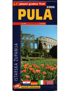 Pula térkép