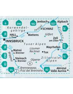 KK 34 Tuxer Alpen - Inntal - Wipptal - Zillertal... 2