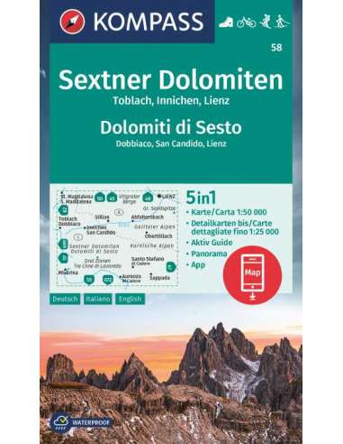 KK 58 Sextener Dolomiten - Toblach - Innichen -...