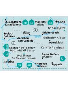 KK 58 Sextener Dolomiten - Toblach - Innichen - Lienz -... 2