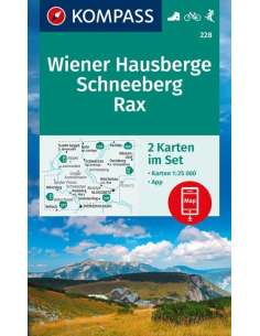 KK 228 Wiener Hausberge - Schneeberg -  Rax -  2 részes...