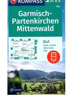 KK 790 Garmisch-Partenkirchen, Mittenwald túra-,...