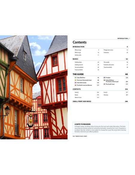 Brittany & Normandy travel guide - Bretagne - Normandia útikönyv - Rough Guides