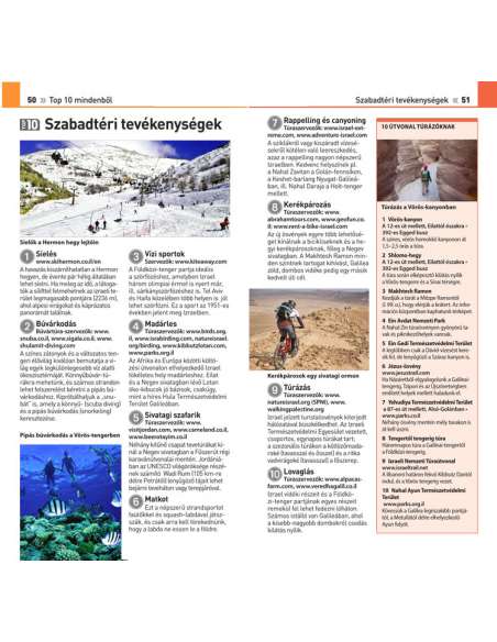 Izrael és Petra TOP10 útikönyv - LINGEA