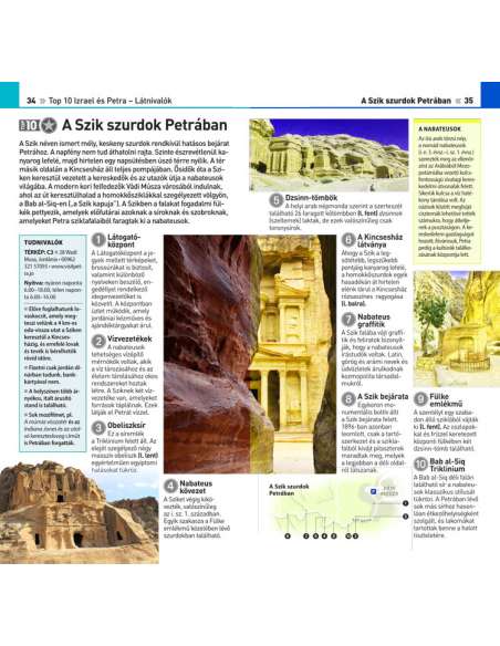 Izrael és Petra TOP10 útikönyv - LINGEA