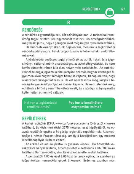 Korfu barangoló - Berlitz útikönyv - LINGEA - 2022