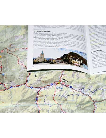 Kamnisko-Savinjske Alpe - Koroska turistatérkép