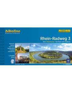 Rhein-Radweg 3. - Rajna 3 kerékpáros atlasz -...