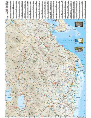 RKH Albanien - Albánia térkép
