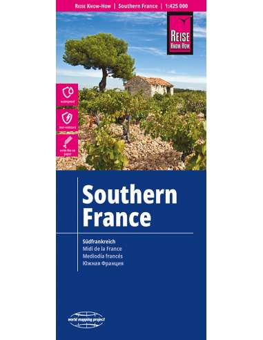 RKH Southern France - Dél-Franciaország térkép...