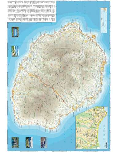 RKH Mauritius - Réunion - Rodrigues térkép