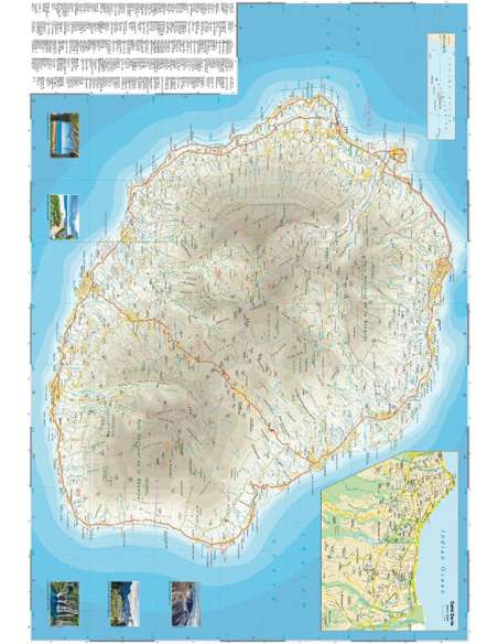 RKH Mauritius - Réunion - Rodrigues térkép