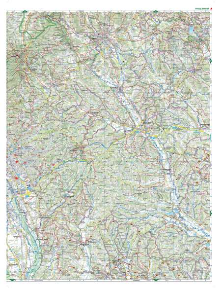 WK 0133 Graz und Umgebung - Region Hügelland-Schöcklland - Gleisdorf - Weiz - Raabklamm túratérkép