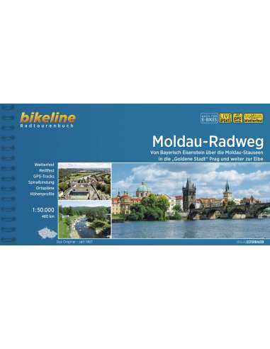 Moldau-Radweg - Moldva kerékpáros atlasz