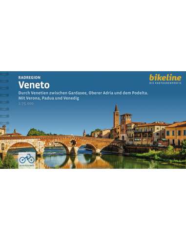 Veneto Radregion kerékpáros atlasz - 2023