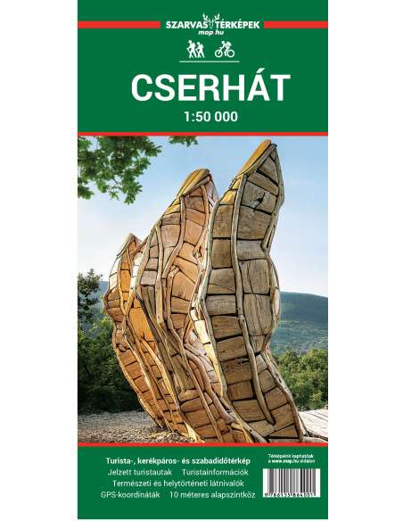 Cserhát turistatérkép