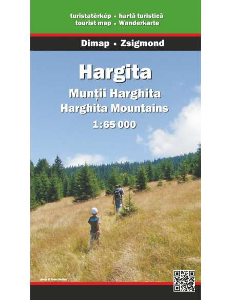 Hargita-hegység turistatérkép - Munţii Harghita