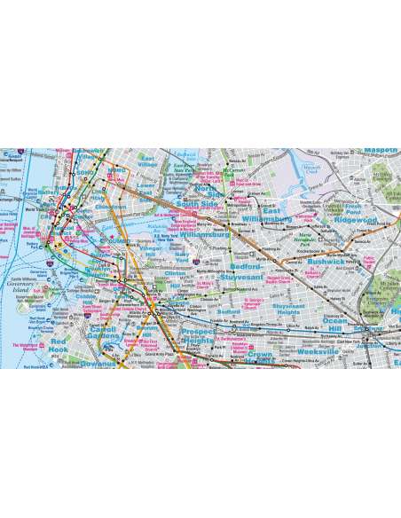 New York térkép - Comfort! map