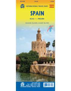 Spain - Spanyolország térkép