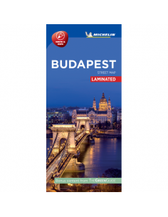 MN 9220 Budapest laminált térkép - Street Map