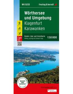 WK 233 Wörthersee und Umgebung Klagenfurt Karawanken...