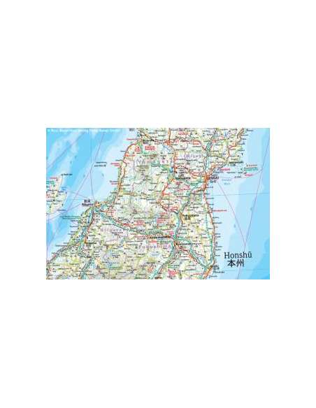 RKH Japan - Japán térkép
