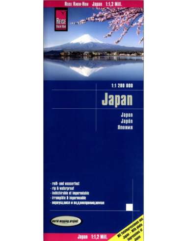 RKH Japan - Japán térkép