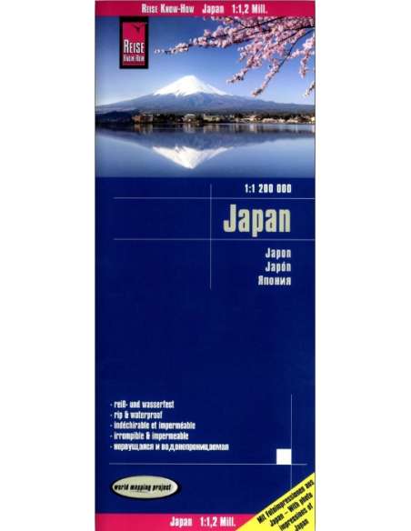 RKH Japan - Japán térkép